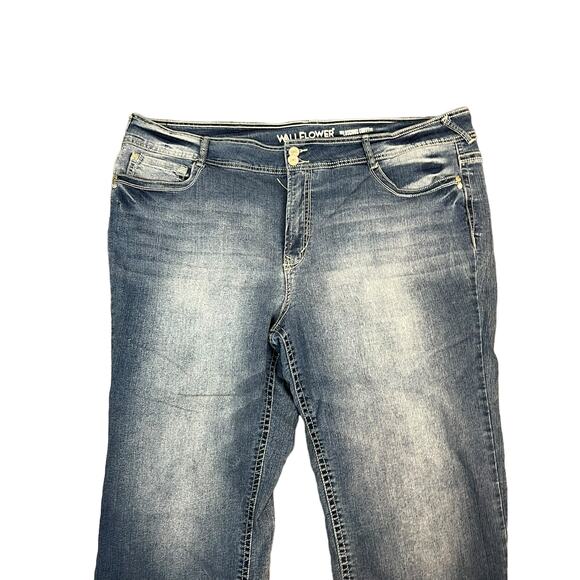 Wallflower Plus Size Womens Jeans 24 Regular Luscious Curvy Fit - Picture 2 of 9